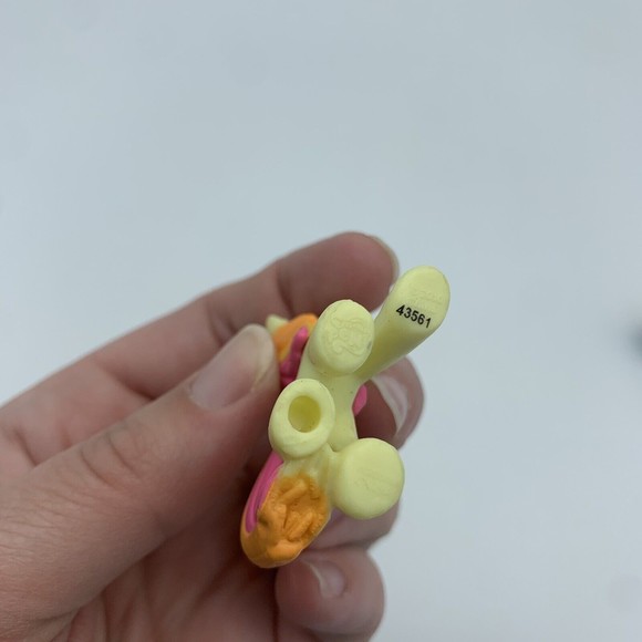 Lot of 2 My Little Pony Ponies Sweetcream Scoops FiM Lemon Hearts Glitter Yellow - Picture 6 of 7